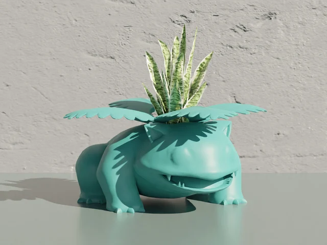 Venusaur Pokémon bloempot
