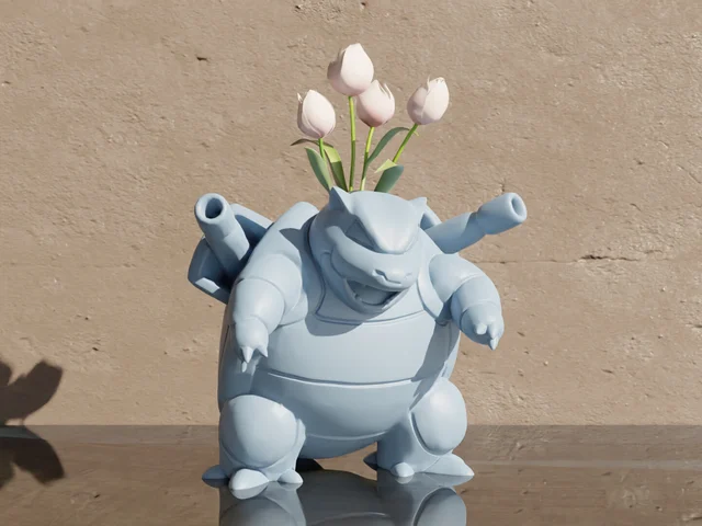 Blastoise Pokémon bloempot