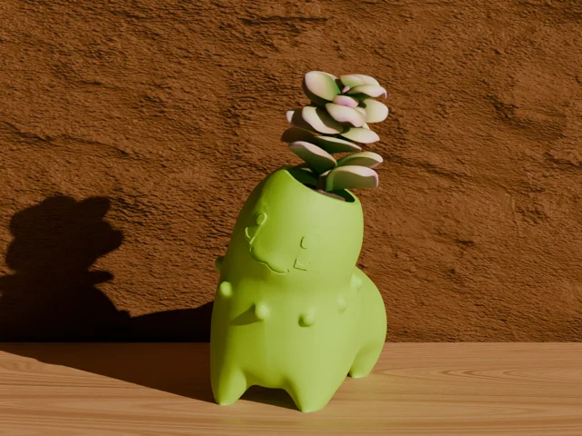 Chikorita Pokémon bloempot