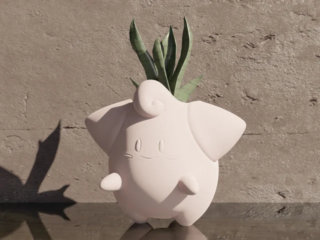 Clefairy Pokémon bloempot