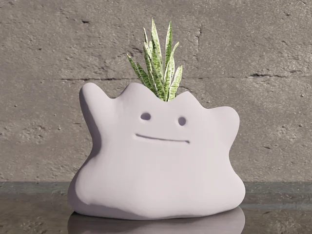 Ditto Pokémon bloempot